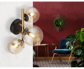 Globo 56135-3W - LED Prisadený luster RIHA 3xG9/3,5W/230V mosadz