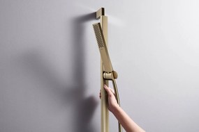 Hansgrohe Pulsify E, tyčová ručná sprcha 100 1jet EcoSmart, kartáčovaný bronz, HAN-24320140