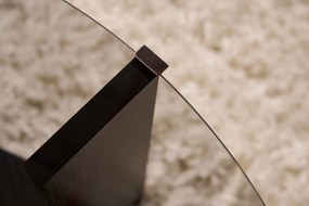 Konferenčný stolík Claro (čierne drevo + dymové sklo). Akcia -19%. Vlastná spoľahlivá doprava až k Vám domov. 1127464