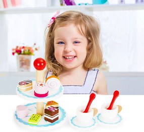 Drevená súprava na koláče ECOTOYS