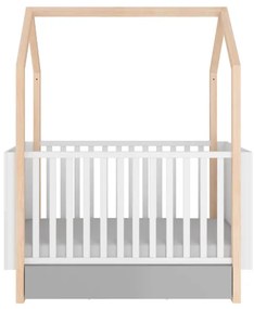 PROXIMA.store - Detská posteľ v tvare domčeka PINETTE so šuflíkom - 70x140
