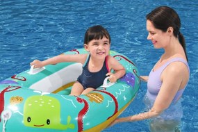 Nafukovací čln Bestway 34009 rybky 119x79 cm