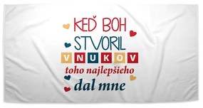 Sablio Uterák Keď Boh stvoril vnukov - 30x50 cm