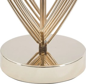 Stolná lampa Maxt 44 cm čierno-zlatá
