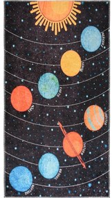Prateľný detský hrací koberec 100x160 cm Solar System – Vitaus
