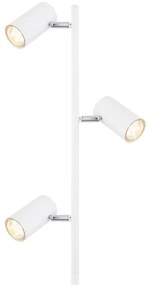 Globo 57910SW - Stojacia lampa ROBBY 3xGU10/5W/230V biela