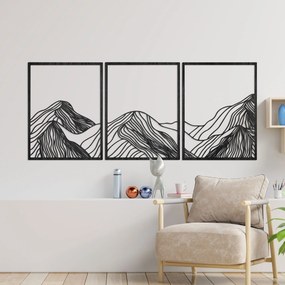 Drevený obraz horská panoráma | WILRED: Preglejka Topoľ - Honey 3071 80 x 35 cm 4486-99831 PR0478
