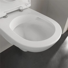 VILLEROY &amp; BOCH O.novo Compact závesné WC s hlbokým splachovaním bez vnútorného okraja, 360 x 490 mm, biela alpská, 5688R001