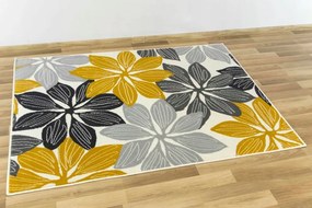 VANHOUTTE GRAFITOVÝ MEDOVÝ KOBEREC DO OBÝVAČKY POD STOLÍK LUNA 200 x 290 cm