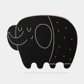 Drevená kriedová tabuľa slon Jacob