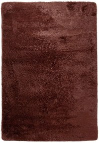 Plyšový koberec TOP - HNEDÝ