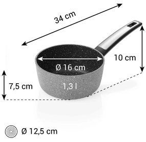 Tescoma Rajnica i-PREMIUM Stone pr. 16 cm, 1,3 l
