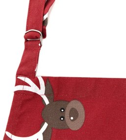 Kuchynská zástera REINDEER červená 833040
