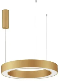 LED luster Morbido 60 zlaté s diaľkovým ovládaním