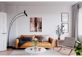 ByRydens 4100920-4002 - Stojacia lampa PULS 2xGU10/5W/230V čierna