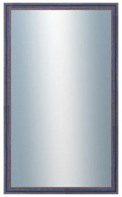 DANTIK - Zrkadlo v rámu, rozmer s rámom 60x100 cm z lišty LYON modrá (2668)