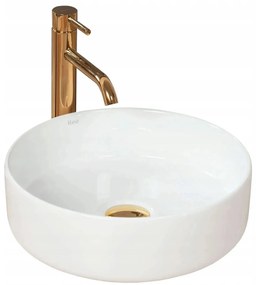 Rea Sami, umývadlo na dosku 36x36x11,5 cm, biela, REA-U1891