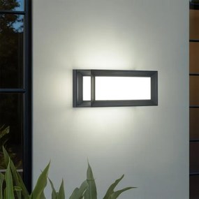 Brilagi - Vonkajšie nástenné LED svietidlo s pohybovým senzorom PARKER LED/12W/230V antracit IP44