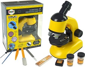 LEAN Toys Mikroskop pre malého vedca vzdelávacia súprava