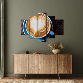 Obraz - Latte Art (150x105 cm)