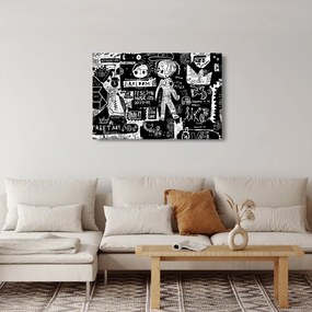 Obraz - Graffiti (90x60 cm)