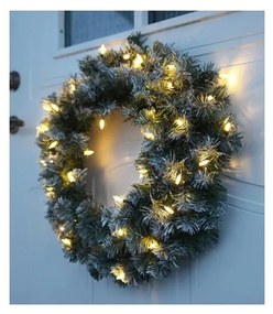 Eglo 410932 - LED Vonkajší vianočný veniec EDMONTON 30xLED/0,064W/3/230V IP44