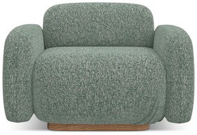 Svetlozelené kreslo Ailani – Makamii