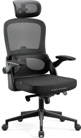 Ergonomická kancelárska stolička Normal Size, čierna: Diablo V-Light