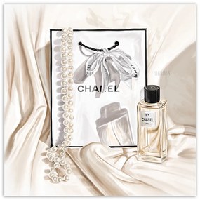 Gario Obraz na plátne Najnovší parfém značky Chanel - Svetlana Gracheva Rozmery: 60 x 60 cm