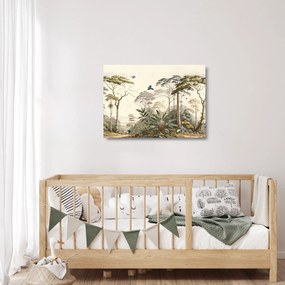 Sklenený obraz - Amazonský prales (70x50 cm)