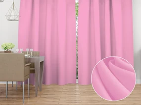 Biante Dekoračný záves Rongo RG-094 Sýto ružový 140x140 cm