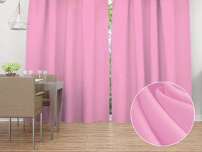 Biante Dekoračný záves Rongo RG-094 Sýto ružový 140x210 cm