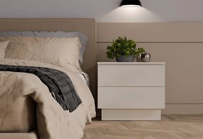 Noční stolek Amber 55 cm kašmírový