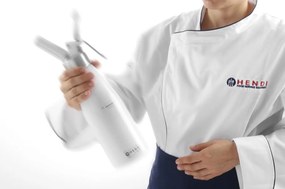 Biela hliníková šľahačková fľaša Hendi Kitchen Line, 500 ml