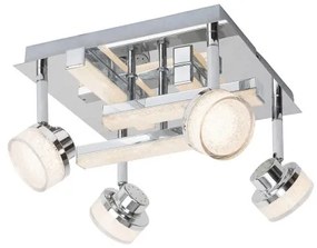 Rabalux 5638 - LED Stropné bodové svietidlo PADMA 4xLED/5W/230V + 4xLED/3W/230V