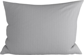 Krepová obliečka na vankúš DENYX 70x90 cm sivá