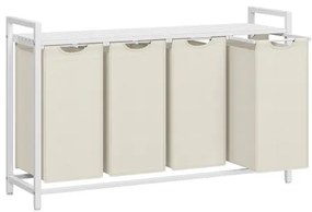 Kôš na bielizeň so 4 priehradkami BLH401W01