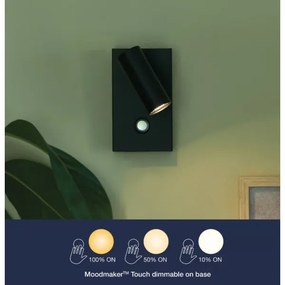 Nordlux - LED Stmievateľné nástenné bodové svietidlo OMARI LED/3,2W/230V čierna