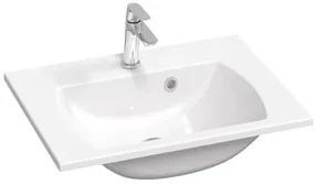Umývadlo Ravak Classic Slim 60x45 cm otvor pre batériu uprostred XJX01160004