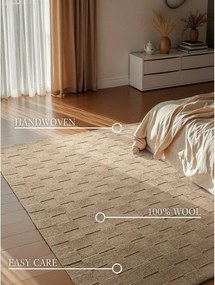 Hnedý ručne tkaný vlnený koberec 160x230 cm Scala – Villeroy&amp;Boch