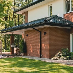 LED Solárne nástenné svietidlo ALF LED/4W/1300 mAh 3000K IP54 čierna