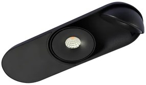 LED bodové svetlo Toronto 2 čierne