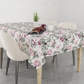 Krásny obrus s potlačou pivónií Šírka: 80 cm | Dĺžka: 80 cm