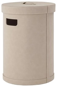 Béžový kôš na bielizeň z umelej kože Sahla M – Blomus