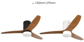 Immax NEO 07142-B- LED Stropný ventilátor NEO LITE VENTO 18W/230V Tuya Wi-Fi + DO