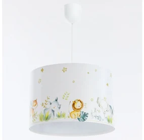 BPS Koncept Detský luster na lanku SWEET DREAMS 1xE27/60W/230V pr. 30 cm BS0644