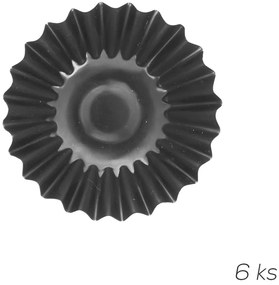 Kovové formy na pečenie tartaletky v súprave 6 ks ø 7 cm – Orion