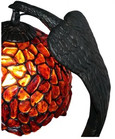 Jantárová lampa Tiffany 48*22Ø AMBER
