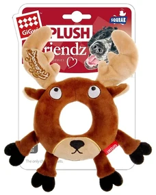 GiGwi Pískacia hračka pre psov Plush Friendz sob, 20 x 19 x 2,5 cm