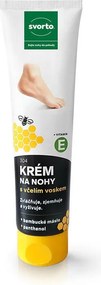 Krém na nohy so včelím voskom